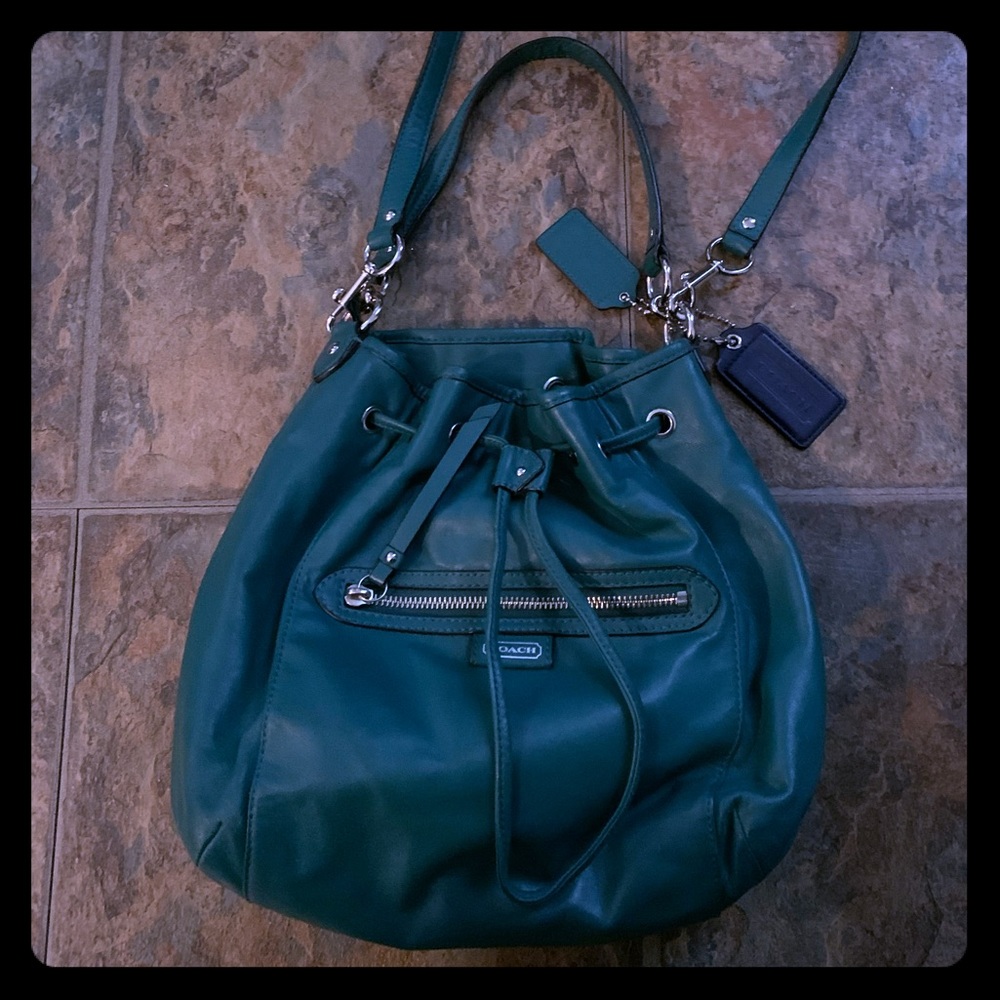 Coach Purse - Turquoise